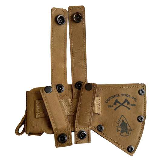24" Council Tool Pack Axe w/Military Sheath