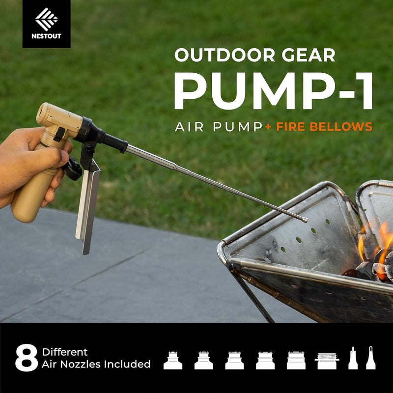 Pump-1 Air Pump with Fire Bellow

