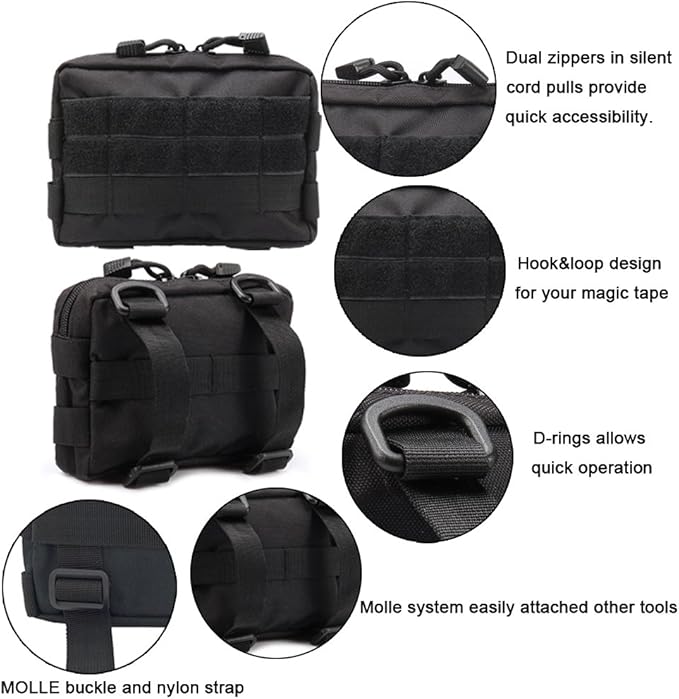MOLLE TAC Utility Pouch w/Pathfinder School Patch
