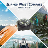 Slip-on Wrist Compass