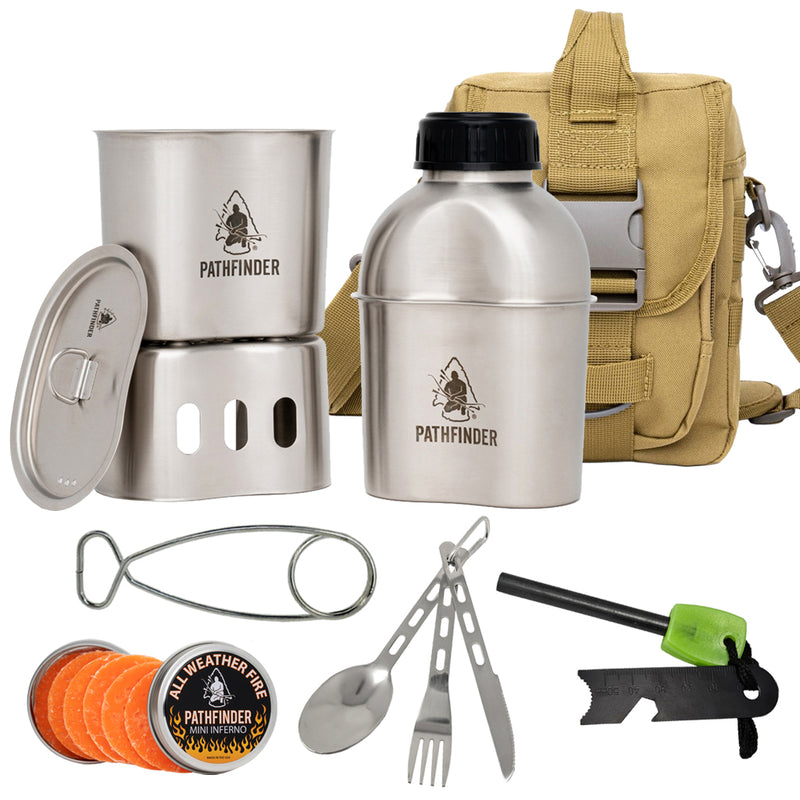 Campfire Survival Cooking Kit
