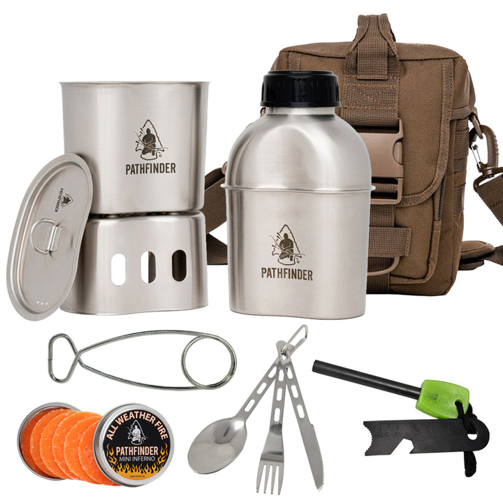 Campfire Survival Cooking Kit - Self Reliance Outfitters