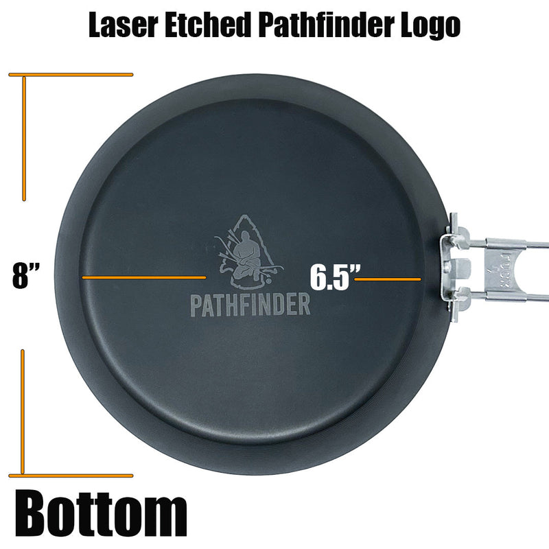 Load image into Gallery viewer, 8&quot; Carbon Skillet with Lid &amp; Cordura Bag COMBO
