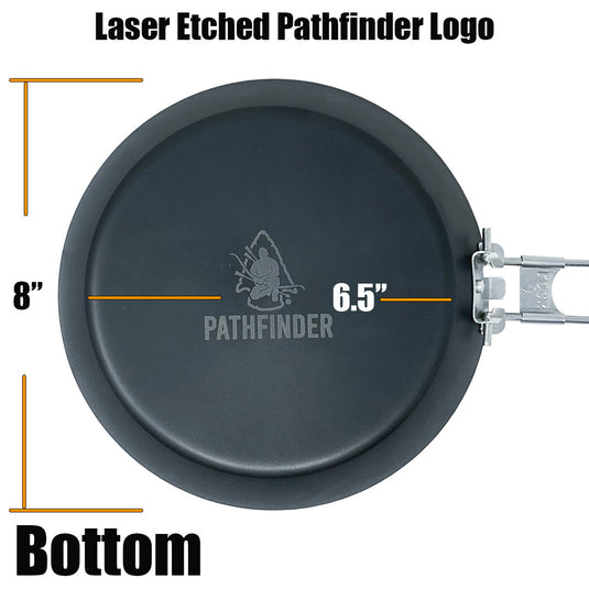 8" Carbon Skillet with Lid & Cordura Bag COMBO