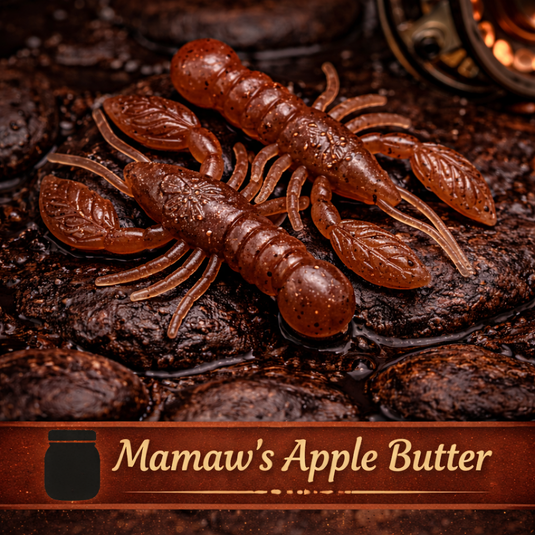 1.5" Crawdad "The Mountain Laurel Craw" 8 Per Pack