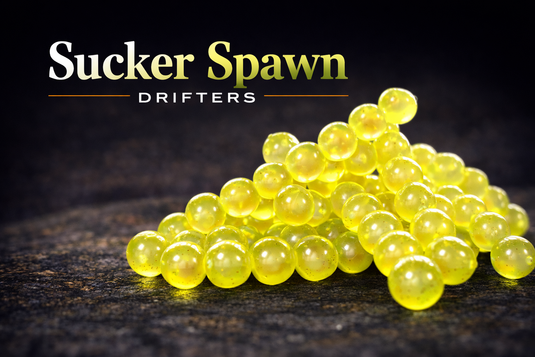 Creek Life Drifters™ Soft Floating Roe Baits | Hand-Built Ultra Realistic Trout Eggs (20 Per Pack)