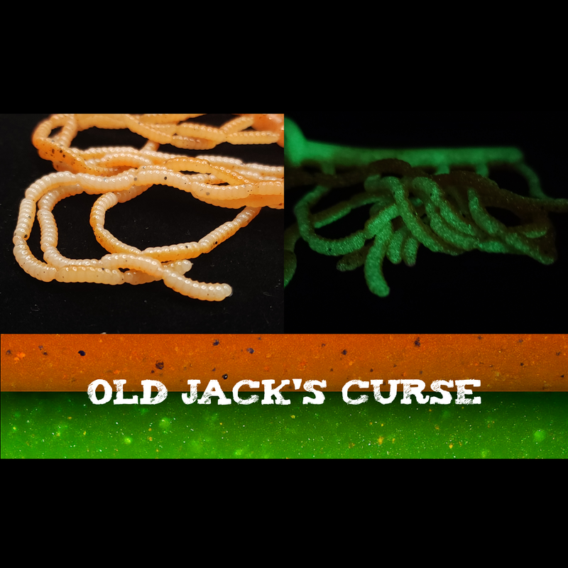 Jar of 0.5" Inch Micro Maggot Fly Larvae "The Apple Maggot"
