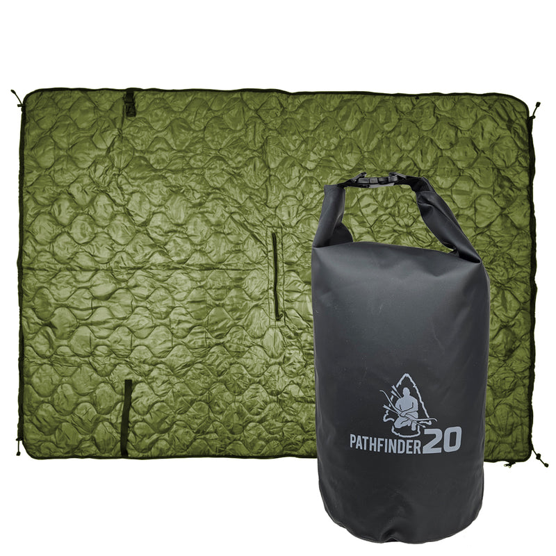 Forester's Quilt  Dry Bag Combo
