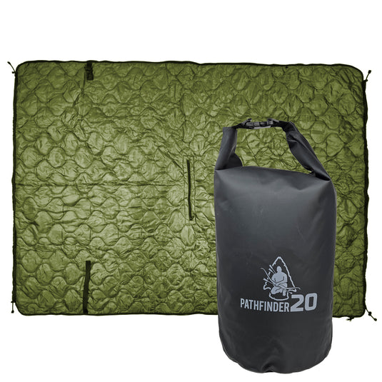 Forester's Quilt  Dry Bag Combo