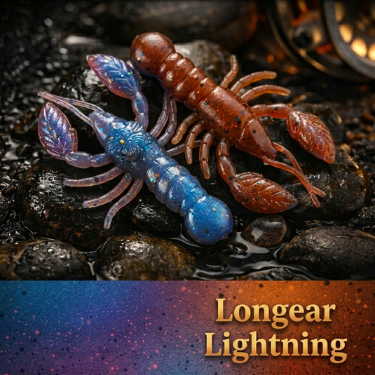 1.5" Crawdad "The Mountain Laurel Craw" 8 Per Pack