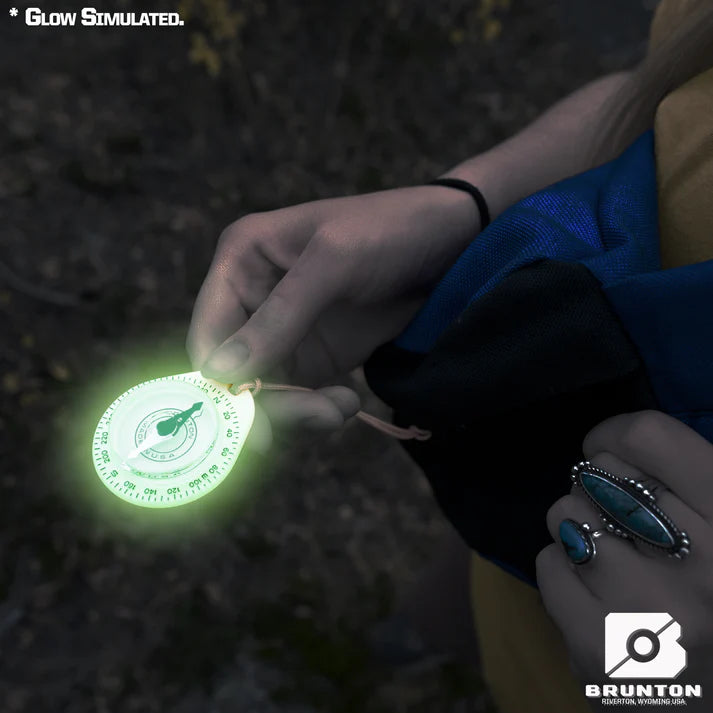 Load image into Gallery viewer, Brunton Tag-Along Glow Compass
