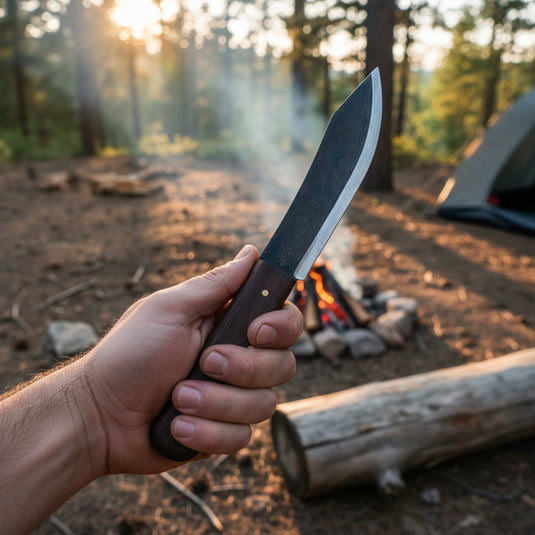 Hickory Butcher w/ Sheath