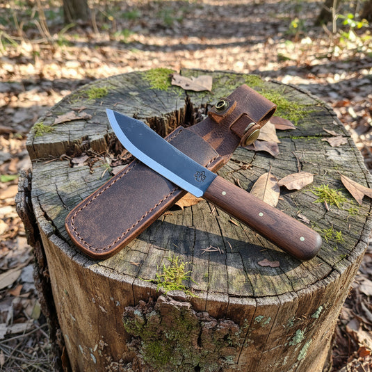 Hickory Butcher w/ Sheath
