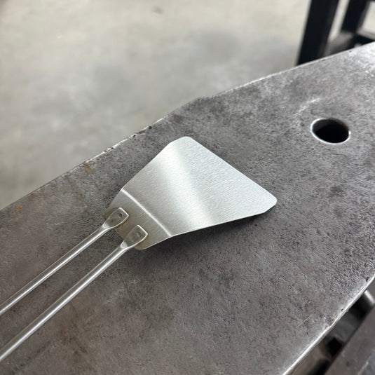 Stainless camp spatula