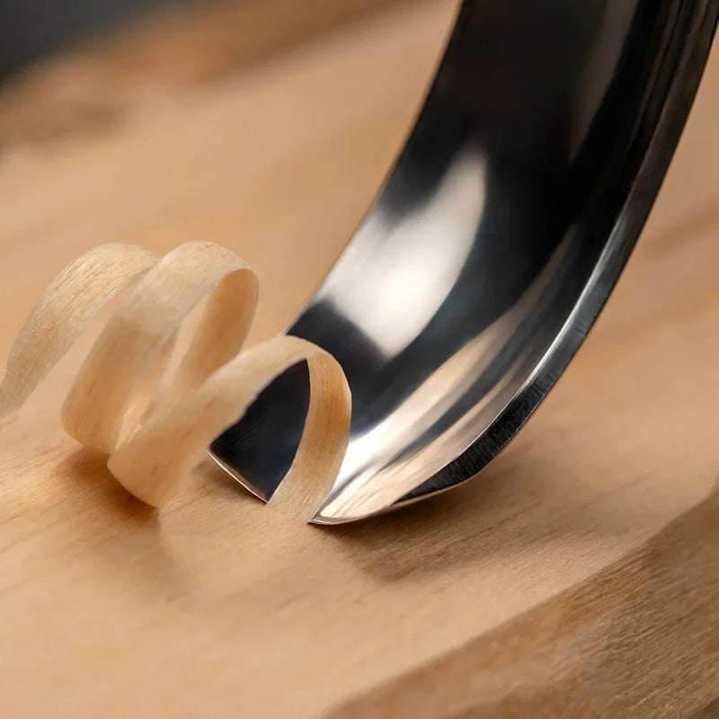 Compact Short Bent Gouge – Sweep 8, 14 mm
