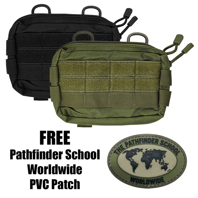 MOLLE TAC Utility Pouch w/Pathfinder School Patch
