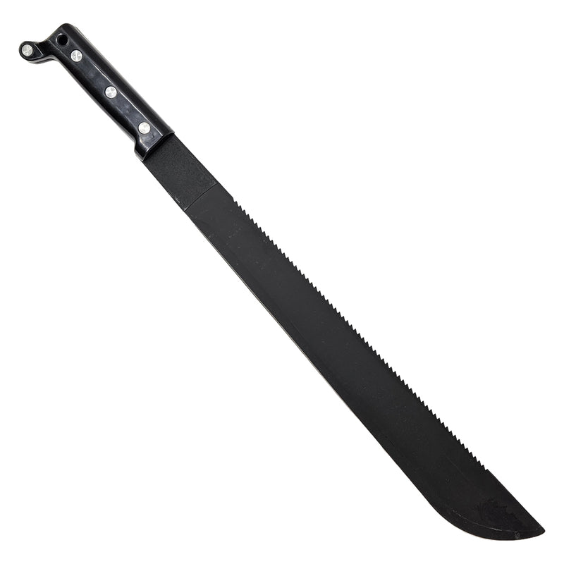 18" Sawback Machete w/Sheath
