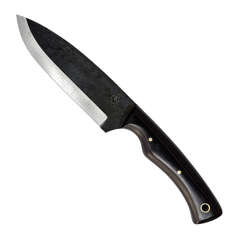 Mountaineer (Forged) Red & Black Micarta
