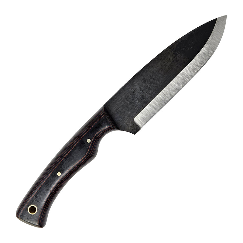 Mountaineer (Forged) Red & Black Micarta
