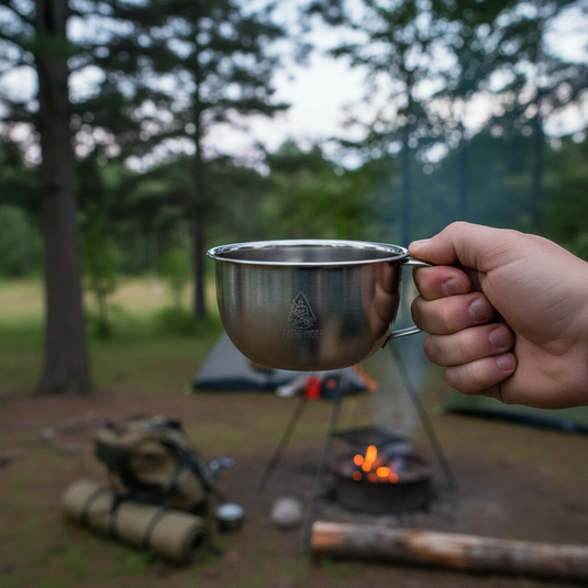 Pathfinder Stainless Steel Cup XL | Self Reliance Outfitters Pathfinder Stainless Steel Cup XL | Self Reliance Outfitters