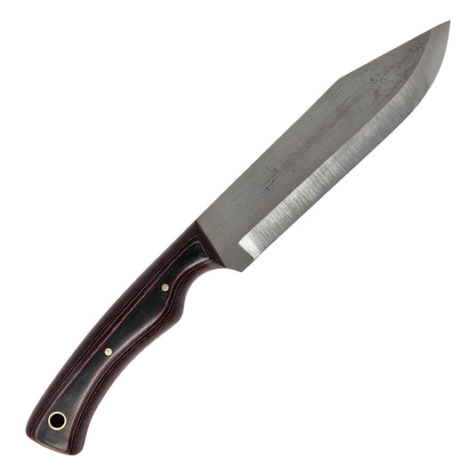 Grizzly (Satin) Red & Black Micarta
