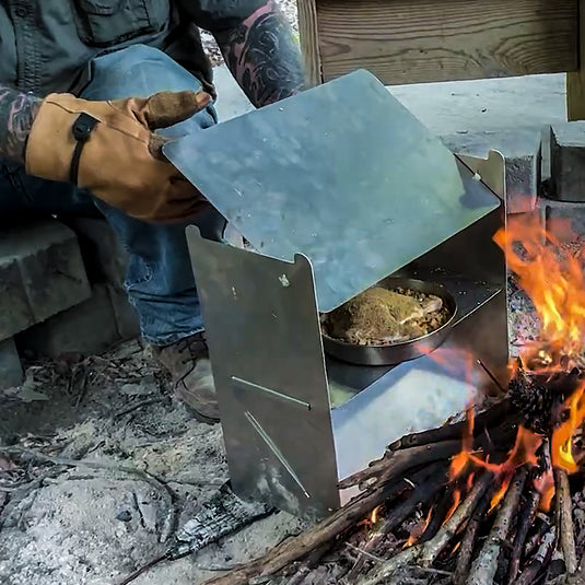 Pathfinder Camp Reflector Oven & Grill Combo