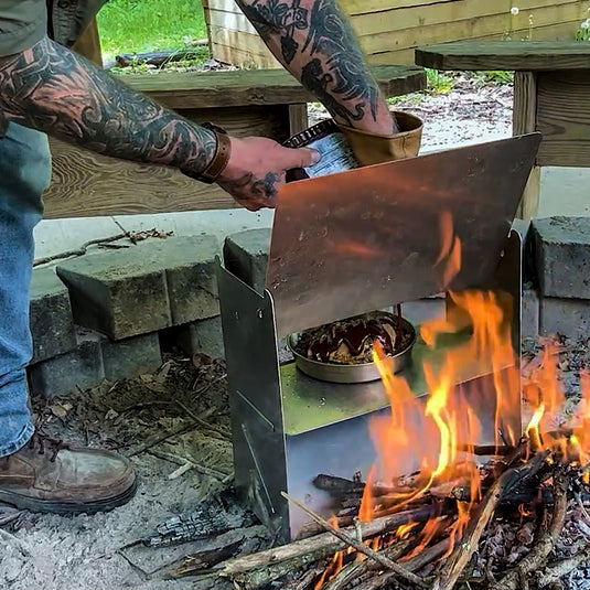 Pathfinder Camp Reflector Oven & Grill Combo