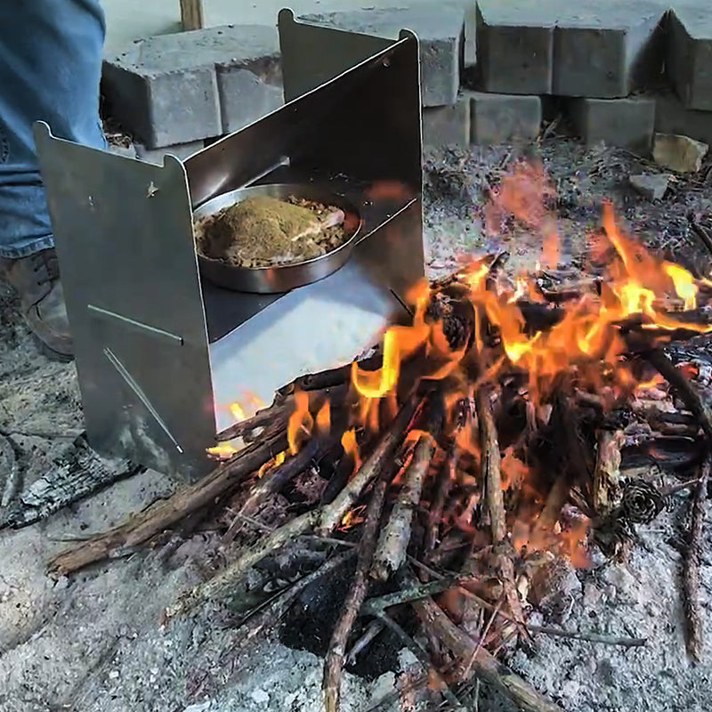 Load image into Gallery viewer, Pathfinder Camp Reflector Oven &amp; Grill Combo
