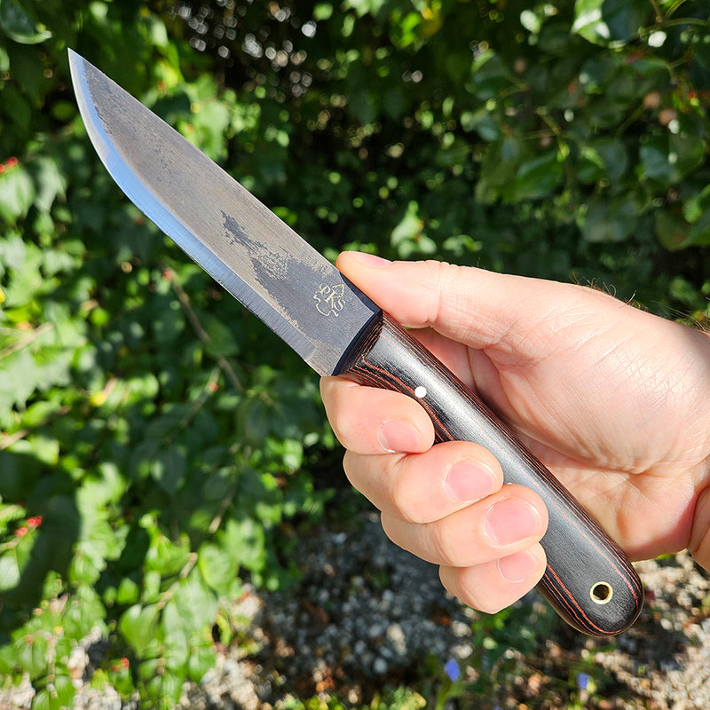 Scorpion Camp Chef Edition - Forged (Black & Red Micarta)
