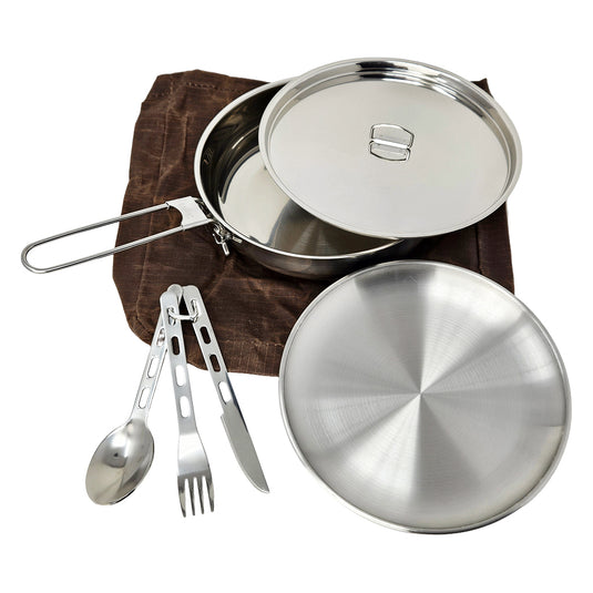 Solo Skillet Bundle - Stainless Steel