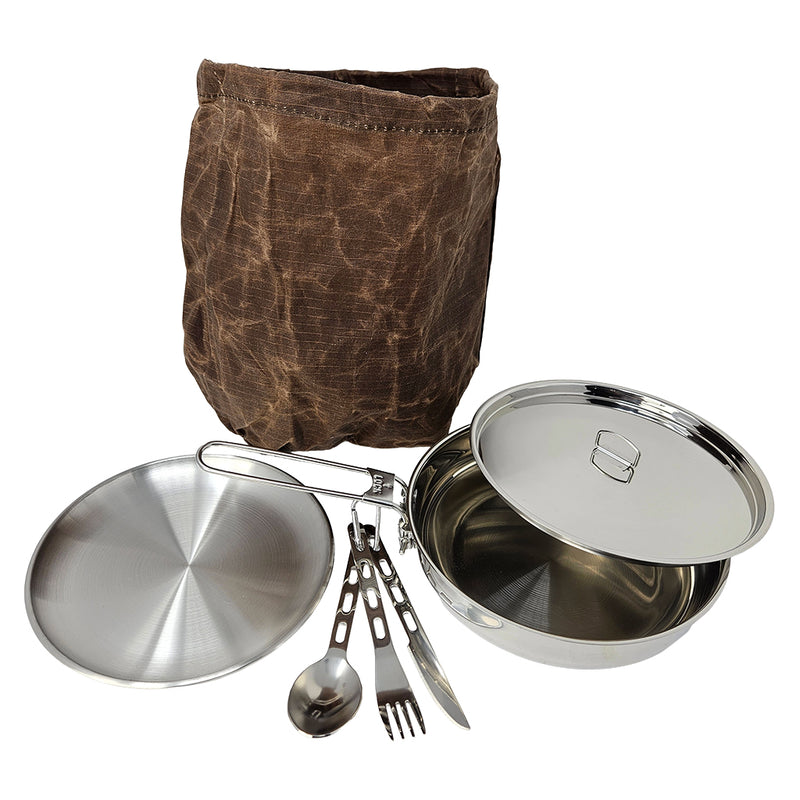 Solo Skillet Bundle - Stainless Steel
