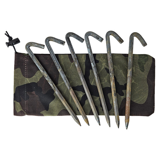 Forged Tent Stakes w/PF Kit Bag