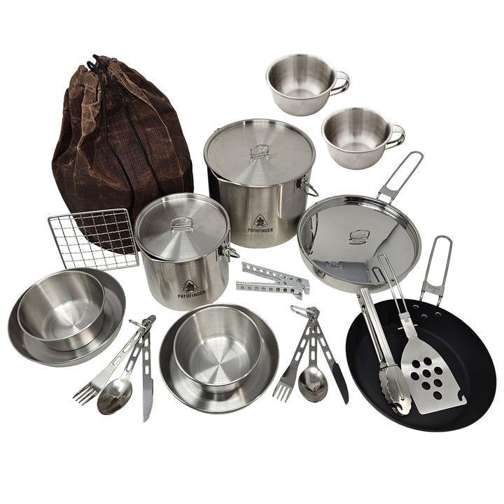 Camping Stainless Steel Mess Kit | Self Reliance Outfitters