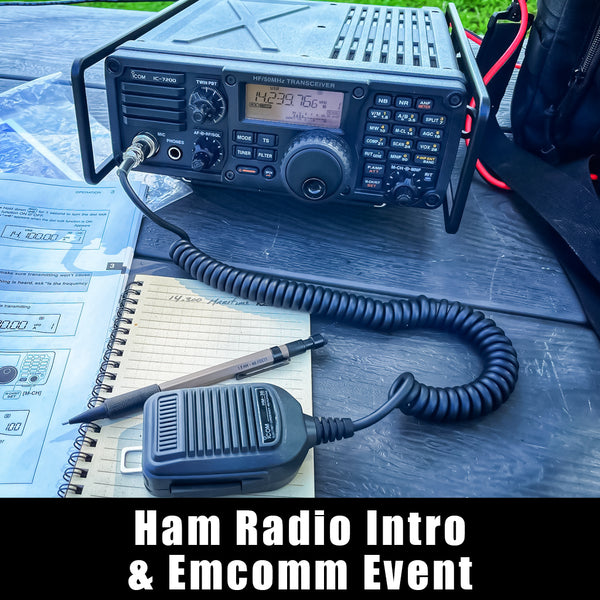Ham Radio Intro and EmComm Event