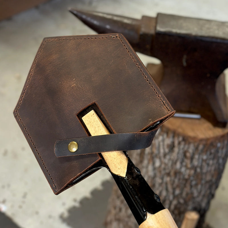 Leather Shovel Blade Cover
