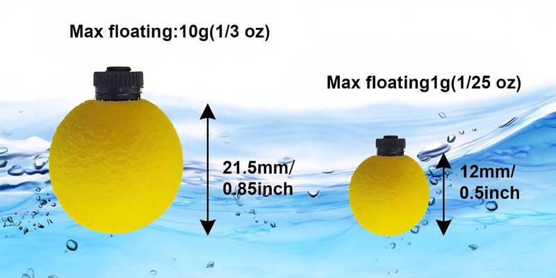 Biodegradable Micro Strike Indicator Floats "The Floater"
