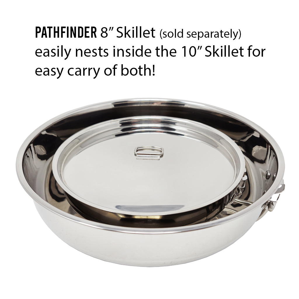 Pathfinder Folding Skillet/Lid 10 in