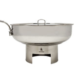 10" Stainless Steel Skillet and Lid