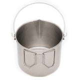 Stainless Steel 120oz. Bush Pot And Lid