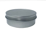 2oz Round Steel Container - Screw Top (1381766660145)