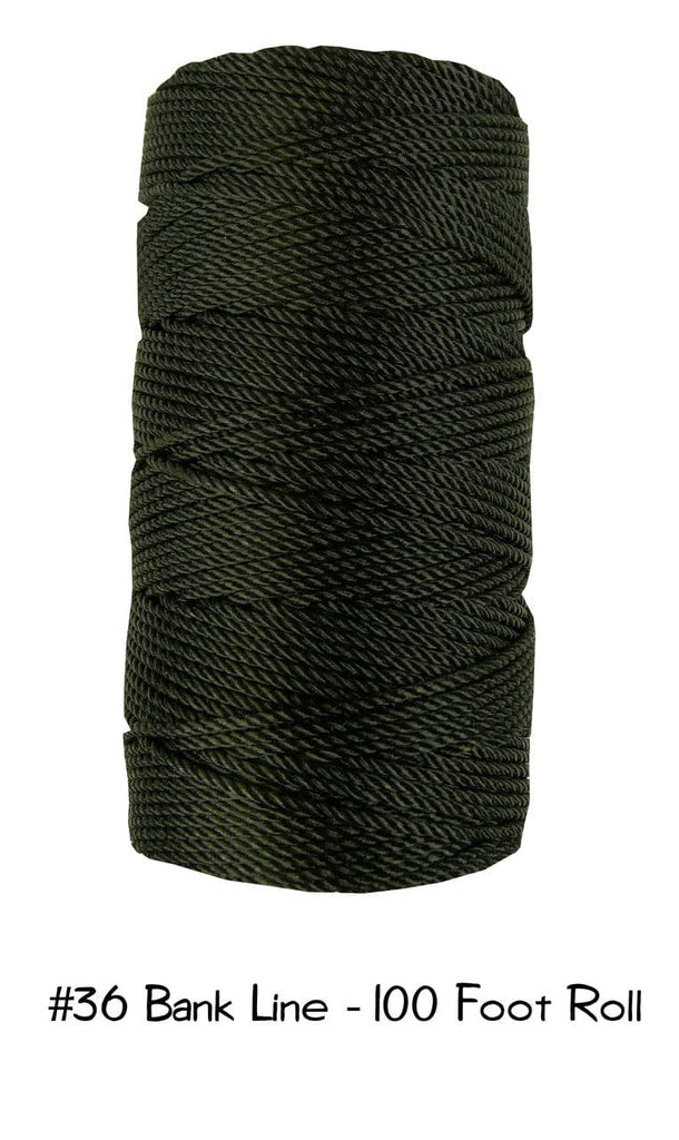 .com: PEI 3PCS Tarred Bank Line Twine #36, 2262 Feet Braided