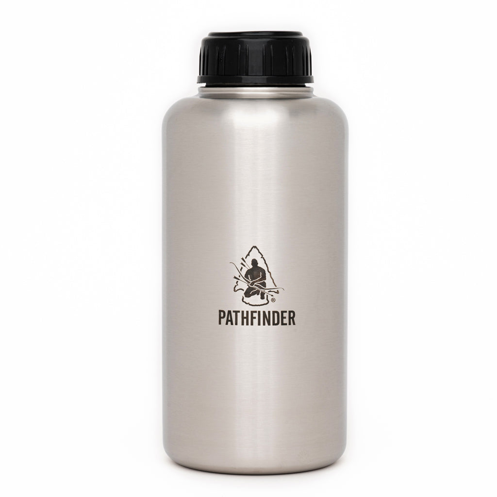 Pathfinder, 64oz Widemouth Bottle, Stainless Steel