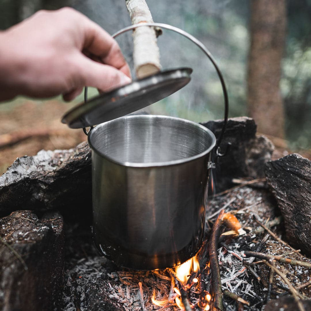 Pathfinder Bush Pot Stove / Estufa Camping para lata de alcohol