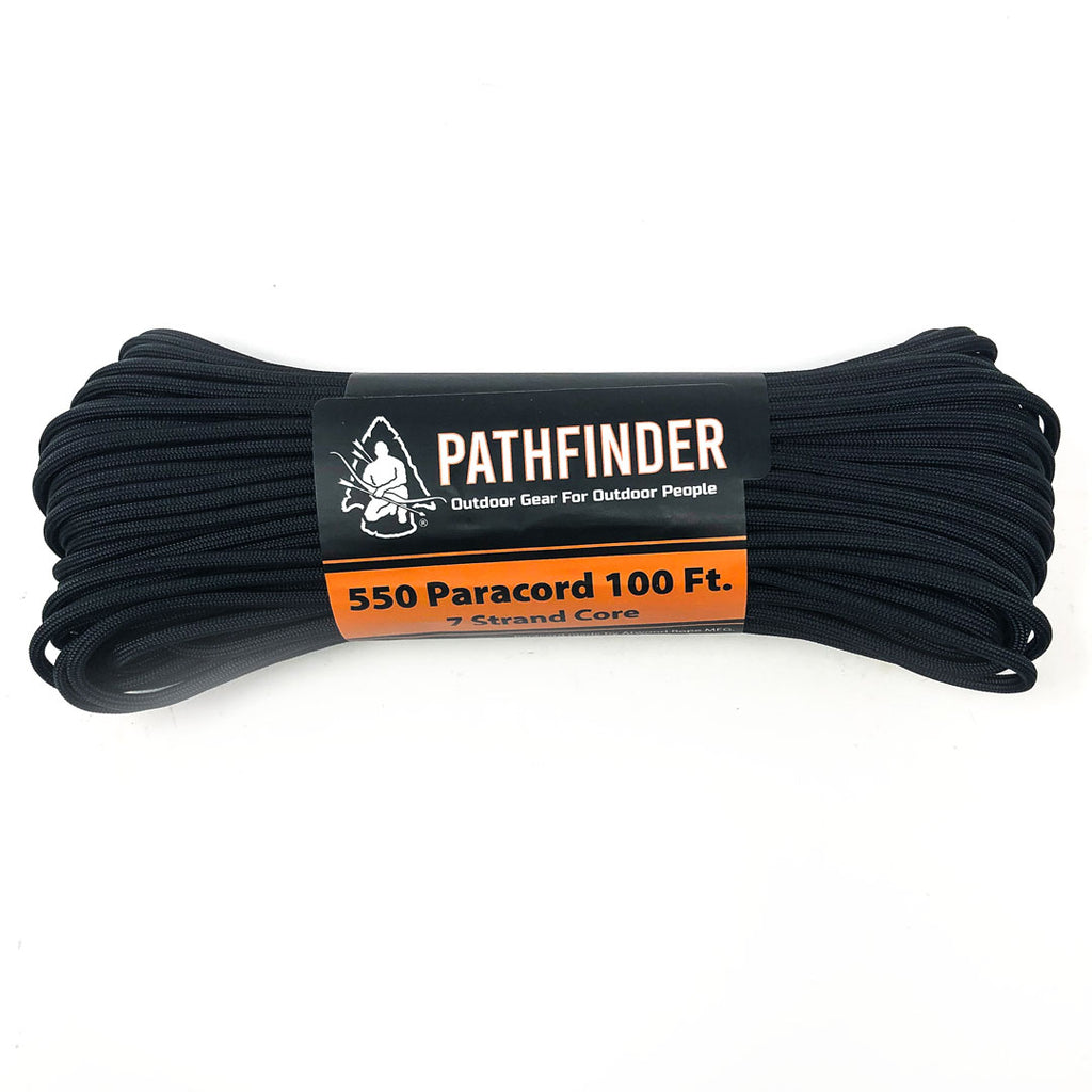 7 Strand 550 Paracord | Self Reliance Outfitters Black