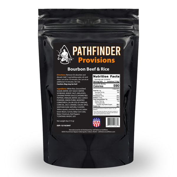 Pathfinder Provisions Bourbon Beef & Rice