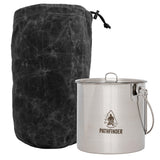 Pathfinder Waxed Canvas Large Bush Pot Bag