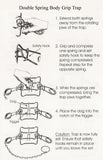#160 Double Spring Body Grip Traps (7717123009)