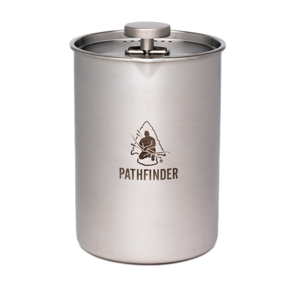 16 Oz. French Press Tumbler - China Stainless Steel Cup and Tea