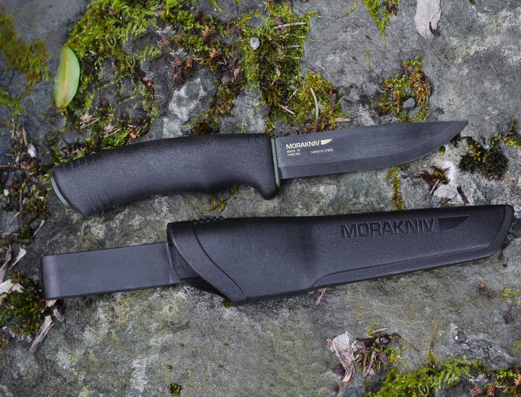 Purchase the Mora Knife Bushcraft Survival black by ASMC