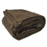 Oilskin & Wool Ground Cloth - Brown - Bushcraft Spain